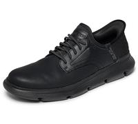 Skechers Scarpe Slip-On Garza Gervin da uomo Nero 9.5 Wide