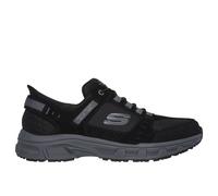 Skechers Oak Canyon Consistent Winner, Scarpe da Escursionismo Uomo, Black Leather/Textile/Synthetic/Charcoal Trim, 48.5 EU