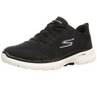 Skechers Scarpe Sportive da Donna Go Walk 6 Bold Vision, Nero, 42 EU