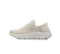 Skechers Scarpe Sportive da Donna Senza Lacci Go Walk Flex Grand Entry, Bianco Sporco, 36 EU