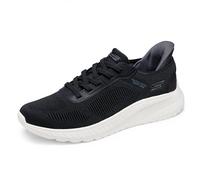 Skechers Scarpe Sportive Slip-ins: Bobs Sport Squad Chaos - Solid Step Taglia 45 Codice 118312-BLK Nero Uomo