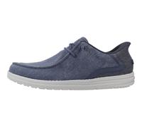 Skechers - Scarpe Stringate Eleganti per Uomo - - Shoes - Uomo - Blu - 43 EU