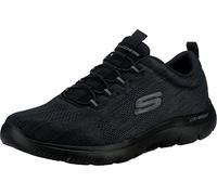 Skechers Summits Louvin Scarpe sportive da uomo, Nero/nero, 44 EU