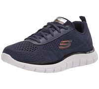 Scarpe Skechers Track-Moulton blu scuro arancione - 43