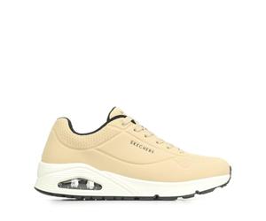Skechers Scarpe Uno - Stand On Air Taglia 44 Codice 52458-NTBK Beige