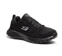 SKECHERS SCARPE UOMO MEMORY FOAM BURNS AGOURA AIR COOLED (52635BBK-NE)