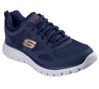 SKECHERS SCARPE UOMO MEMORY FOAM BURNS AGOURA AIR COOLED (52635NVOR-NA)