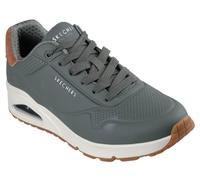 SKECHERS SCARPE UOMO MEMORY FOAM UNO SUITED ON AIR COOLED (183004OLV-OL)