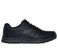 Skechers Nampa Osil Medical Service Scarpa da Uomo, Nero, Taglia 40, Nero, 42.5 EU