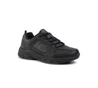 SKECHERS SCARPE UOMO REDWICK 51896 NERO PELLE TREKKING PELLE MEMORY DAL 40 AL 45
