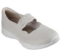 Skechers Modern Comfort Women's Seager-Carino N' Coy Mary Jane Appartamento, Naturale, 37 EU