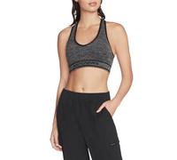 Skechers Seamless Sports Bra Donna Sport-BH W1BR70 Nero/Bianco