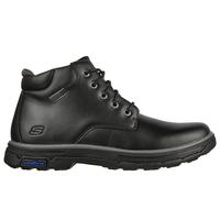 Skechers Segmento 2.0 Brogden, Scarpe Chukka Uomo, Pelle Nera, 43 EU