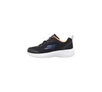 Skechers Selectors Sky-Flex, Scarpe da Ginnastica, Black Textile/Black Synthetic/Blue Trim, 33.5 EU