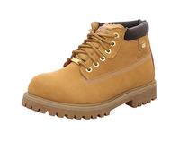 Skechers SERGEANTS VERDICT, Stivali Uomo, Giallo (Marrón Cdb), 44 EU