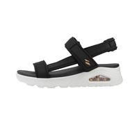 Skechers, ,Shoes ,Donna ,Nero ,38 EU Sandali Piatti e alla Moda per Donne
