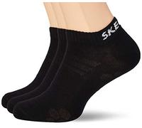 Skechers SK43022 Calzini alla Caviglia, Nero (Black 9999), 35-38 (Pacco da 3) Uomo