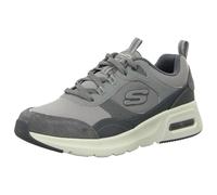 Skechers Skech-Air Court Homegrown - Sneaker, Grey Suede/Mesh/Duraleather/Trim,
