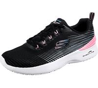 Skechers SKECH-AIR DYNAMIGHT LUMINOSITY, Scarpe da Ginnastica Donna, Black Mesh Pink Trim, 37 EU