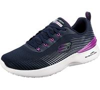 Skechers SKECH-AIR DYNAMIGHT LUMINOSITY, Scarpe da Ginnastica Donna, Navy Mesh Purple Trim, 40 EU