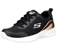 Skechers SKECH-AIR DYNAMIGHT THE HALCYON, Scarpe da Ginnastica Donna, Black Mesh Rose Gold Trim, 38.5 EU