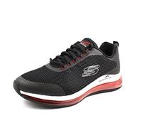 Skechers Skech-air Element 2.0, Scarpe da Ginnastica Uomo, Blu Black Mesh Red Synthetic Trim Bkrd, 45 EU