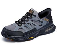 Skechers Skech-Air Envoy Emissary Slip da Uomo, Grigio/Nero, 12