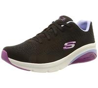 Skechers Skech-air Extreme 2.0 Classic Vibe, Sneaker Donna, Black Mesh Lavender Pink Trim, 37 EU