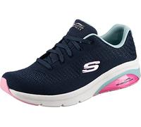 Skechers Skech-air Extreme 2.0 Classic Vibe, Sneaker Donna, Navy Mesh Lt Blue Pink Trim, 39 EU