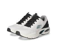 Skechers Skech-Air Ventura, Sneaker Uomo, Bianco Mesh Sintetico Nero Trim, 47.5 EU