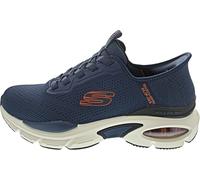 Skechers Skech-Air Ventura Vanderway Scarpe Da Ginnastica Da Uomo In Tessuto Blu Scuro/Arancione. - EUR 42