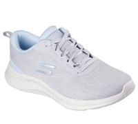 Skechers Skech-Lite PRO 2.0 Everyday Pace Sneaker da Donna, Grigio Mesh Lt Blue Trim, 37.5 EU