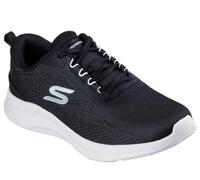 Skechers Skech-Lite PRO 2.0 Everyday Pace Sneaker da Donna, Rete Nera con Finiture Bianche., 37.5 EU