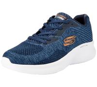 Skechers Skech-Lite PRO Faregrove, Sneaker Uomo, Bordo Arancione Sintetico Lavorato a Maglia Circolare Blu Navy, 39.5 EU