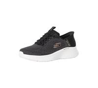Skechers Skech-Lite PRO, Scarpe da Ginnastica Uomo, Black Mesh Grey Trim, 41 EU