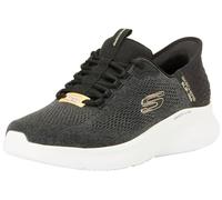 Skechers Skech-Lite PRO, Scarpe da Ginnastica Uomo, Black Mesh Grey Trim, 41 EU