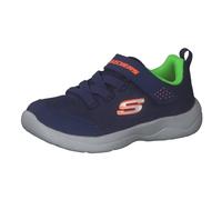 Skechers per ragazzo. 407300N Scarpe Skech-Stepz 2.0 blu scuro (22), Tessuto, Basso, Stringhe, Velcro, Casual, Sportivo, Verde, Arancione, R