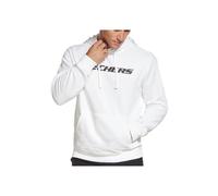 Skechers SKECH-SWEATS MOTION PULLOVER HOODIE Uomo Cappuccioshirt MHD81 Bianco