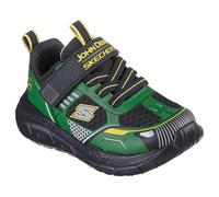 Skechers Skech Tracks Tractor-Tronix, Scarpe da Ginnastica, Green/Black, 27 EU