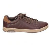SKECHERS | Skechers Cavell Hensley Scarpe casual da uomo - Scarpe comode marroni - Scarpe con lacci - Memory foam raffreddato ad aria - Comode - Stile casual - Modello 210946-CHOC EUR39,EUR40,EUR41,EU