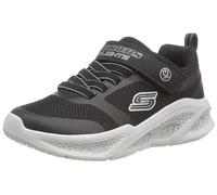 Skechers Skechers Meteor-lights, Scarpe sportive Bambini e ragazzi, Black Textile Synthetic Grey Trim, 34 EU