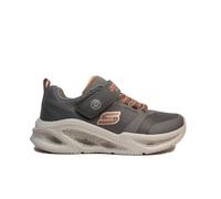 Skechers Skechers Meteor-lights, Scarpe sportive Bambini e ragazzi, Charcoal Textile Synthetic Orange Trim, 37 EU