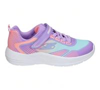 SKECHERS | Skechers Microspec Advance Oasis Point Sneakers da Bambina - Scarpe Sportive Lilla con Dettagli Multicolori - Sneakers con Lacci e Velcro - Chiusura Adattabile - Lavabili in Lavatrice - Com