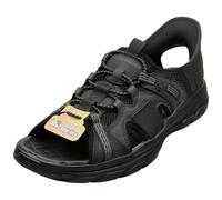 Skechers Sandali da camminata Revolted SS Merrick Nero Uomo Vegan 42 EU