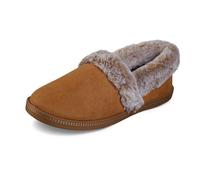 Skechers Skechers, slippers Donna, Chestnut Microfiber Suede Faux Fur Line Csnt, 36 EU