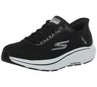 Skechers Skechers - Sneaker da Donna Senza Allacciatura, Slip in Go Run Consistent 2.0 Endure, Nero/Argento, 38.5 EU
