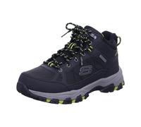 Skechers Skechers, trekking shoes Uomo, Pelle Nera W Maglia Sintetica, 46 EU
