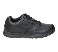 SKECHERS | Skechers Work Relaxed Fit: Nampa - Scarpe da lavoro da donna Wyola - Nere - Scarpe con lacci - Stile da lavoro - Comode e di alta qualità - Modello 77235EC-BLK EUR35,EUR36,EUR37,EUR38,EUR39