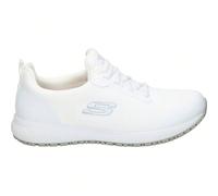 SKECHERS | Skechers Work Squad SR Sneaker da donna - Scarpa sportiva bianca - Sneaker con lacci - Stile casual - Comode e leggere - Modello 77222EC-WHT EUR35,EUR36,EUR37,EUR38,EUR39,EUR40,EUR41,EUR42