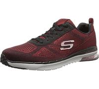 Skechers (SKEES) - Skech-Air- Infinity, Scarpa Tecnica da Uomo, Rosso (rdbk), 46
